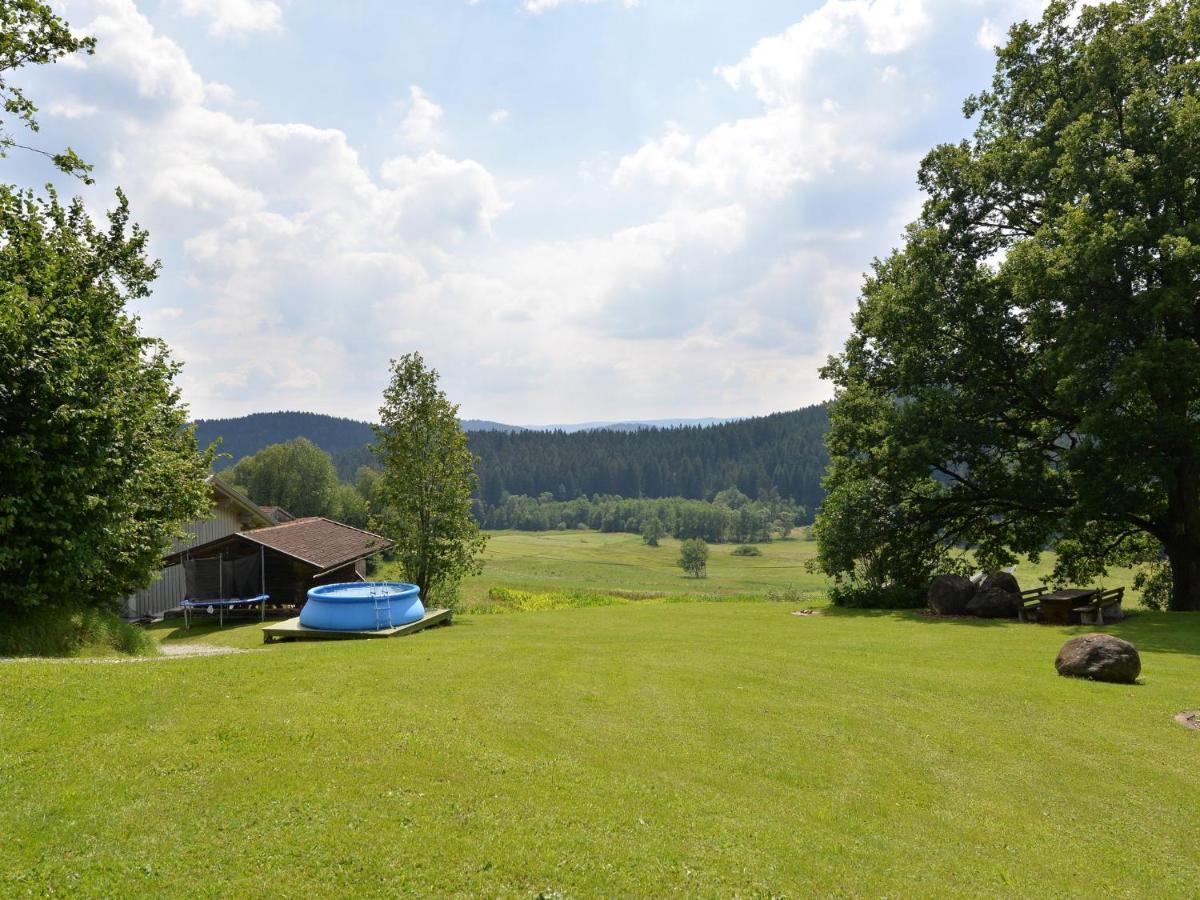 Sun kissed Holiday Home in Drachselsried with Sauna Exterior foto